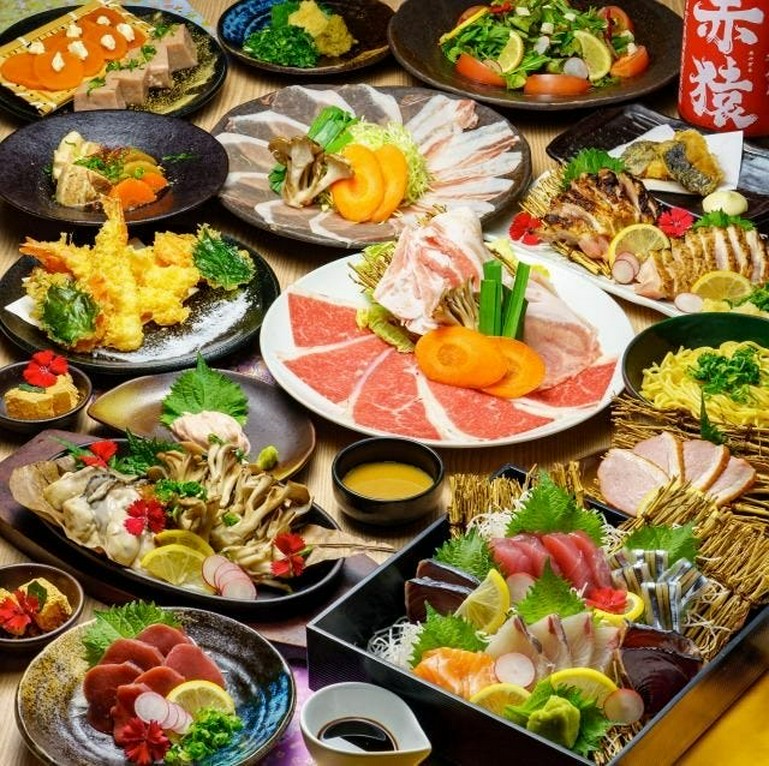 【当日予約OK】2時間プレミアム飲み放題付き◎南州畜産を満喫できるコース！