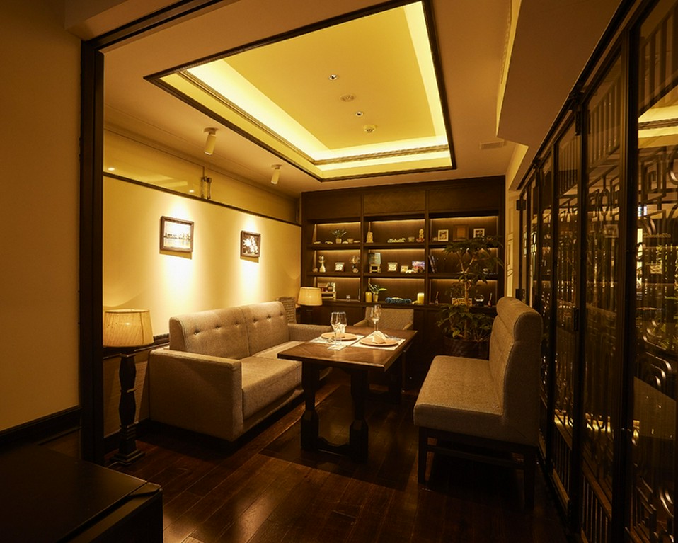 4名まで入室可能。プライベート空間を守れる個室