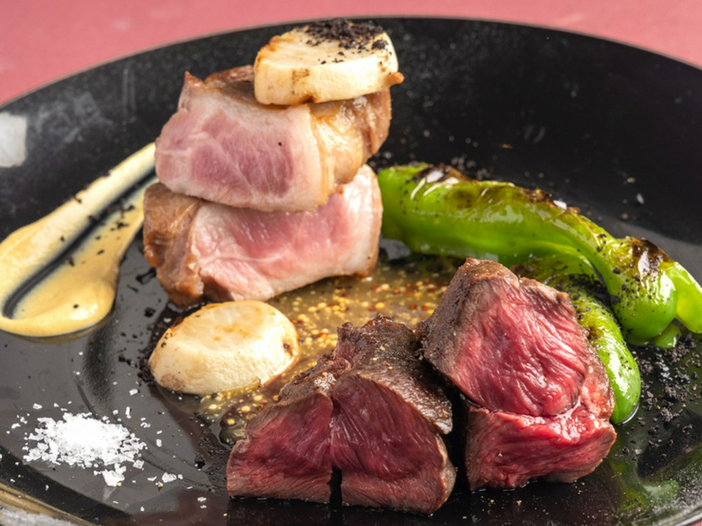 九州産食材と炭火を使った【贅沢おまかせコース】