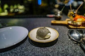 半熟卵と自家製マヨ