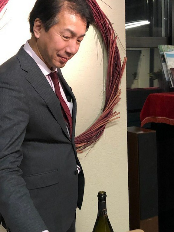 シニアソムリエ　大床敏風氏