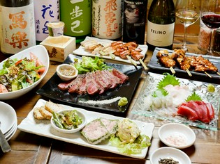 地鶏は地元の伊達鶏を中心に、全国へと幅広く展開