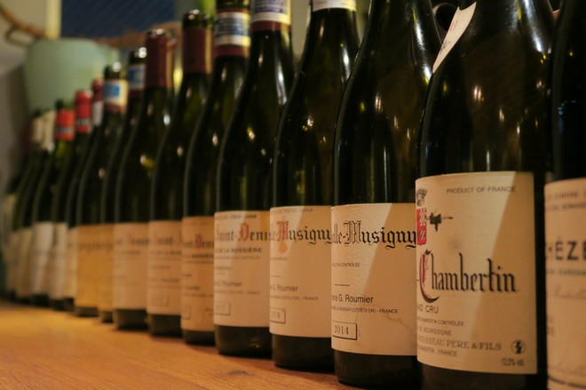 ワインにこだわっている