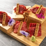 赤身肉の魅力を実感できる『仙台牛赤身5種盛り』