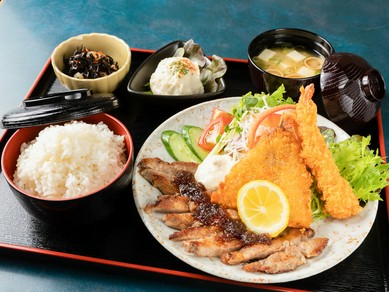 一品一品丁寧に手つくり。食べごたえ抜群の『壱定食Ａ』