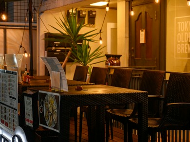 テラス席があるレストラン カフェ ヒトサラ