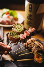 巻き串盛り合せ