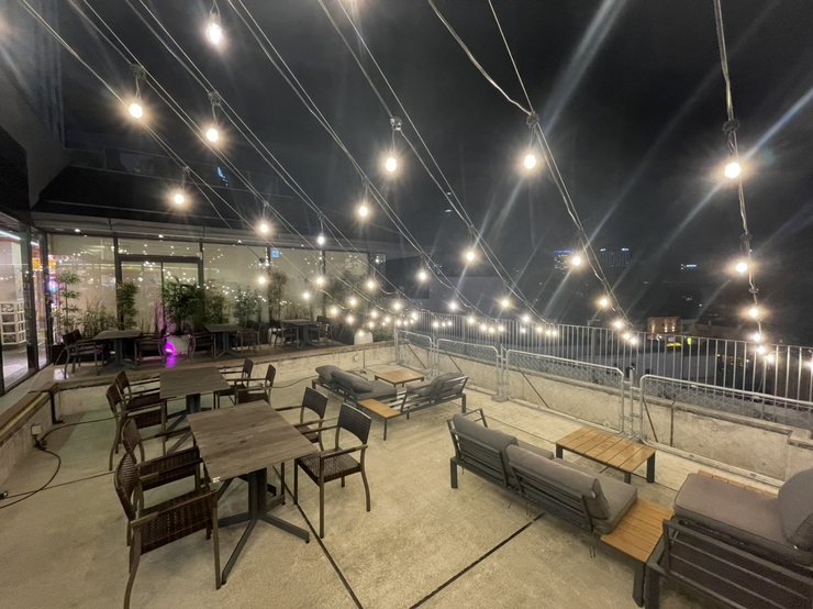 [Weekdays only ◆ Terrace seat reservation plan] 4,980 yen course with 2 hours of all-you-can-drink <7 dishes total> *15 to 30 people