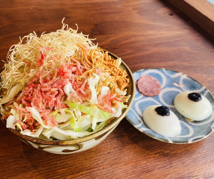 【新品】超值 Kona Mamire 套餐 [文字烧任选一种 + 饮料一杯] 1,500 日元（含税）