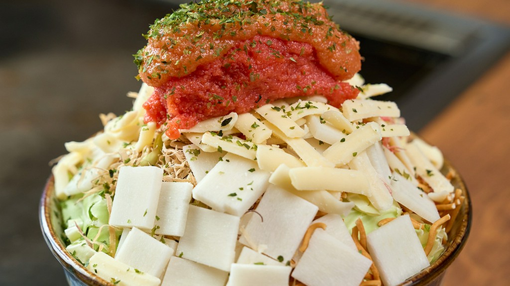 味が異なる2種類を使用している「明太子」