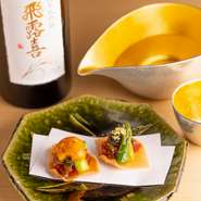 拘りに拘った幻想的な空間で四季折々の素材から生み出される非日常のおいしさで、大切な人の心を包みこむお手伝いをさせて頂きます。