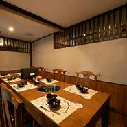 しゃぶしゃぶでは、卵・胡椒・肉の三位一体を感じる独創的な味わい方が評判。