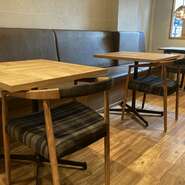 テーブル2名席3卓