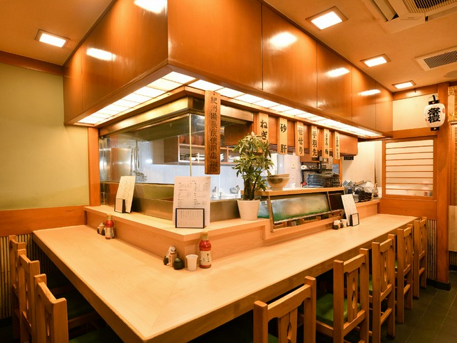 カウンター席がある