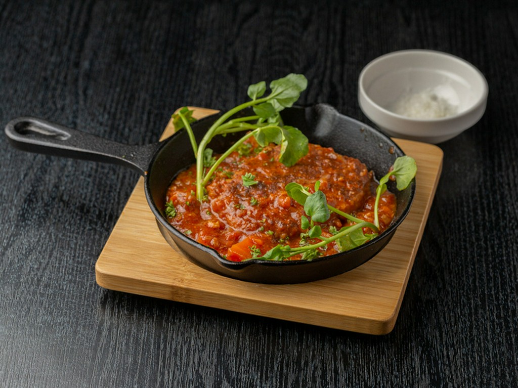 D　限定！煮込みハンバーグ