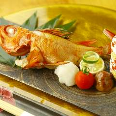 キンキの塩焼き