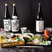 料理がさらに美味しくなるペアリング。所属のソムリエが国産中心にセレクト。全国の選りすぐりの銘酒はもちろん、ノンアルコールドリンクも充実。現在人気の高い日本ワインやご当地ドリンクなどにも注力しています。