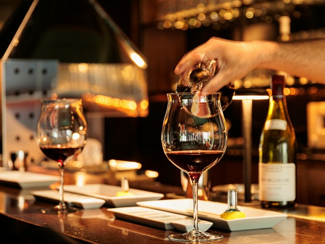 ワインにこだわっている