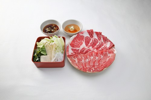 ランチしゃぶしゃぶコース