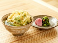 最後の一口まで楽しませる『小天丼・天茶漬け』