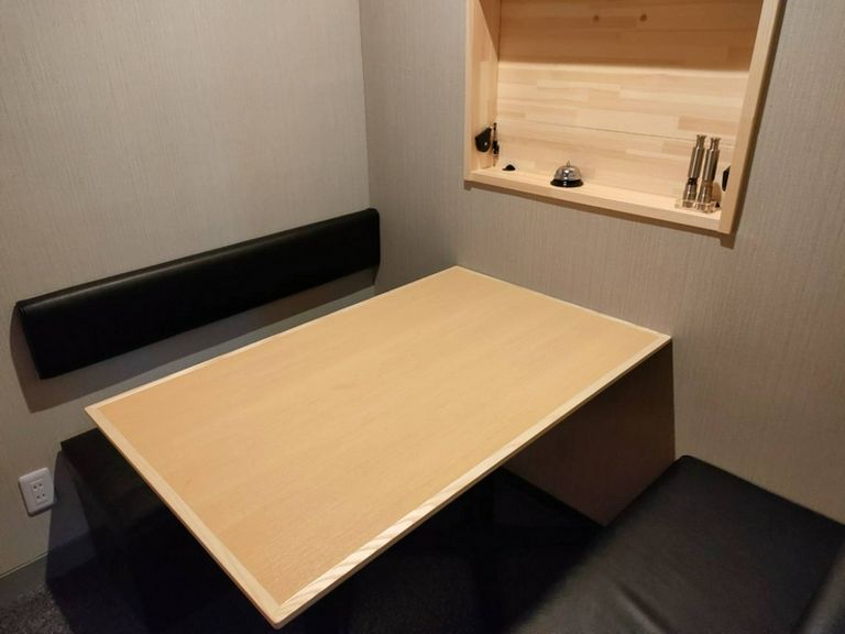 接待やちょっとした記念日に最適な個室席