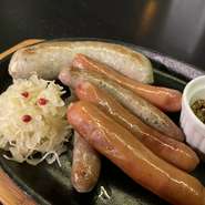 ソーセージプレート