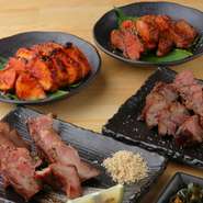 定番から希少部位迄取り揃えております。