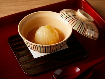 京野菜や旬の野菜を使った、温かみのある味わい『炊き合わせ』