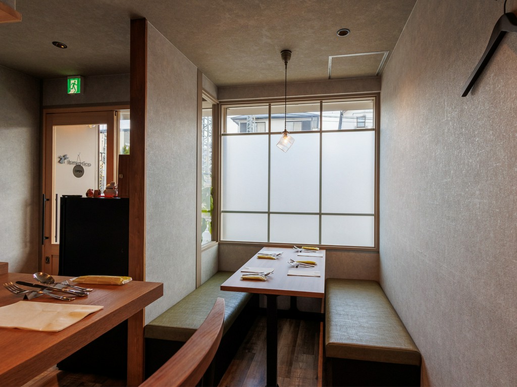 くつろぎの食時間にふさわしい、居心地のよい空間