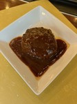和牛ﾛｰｽﾄﾋﾞｰﾌの小さなｻﾗﾀﾞ
本日のﾎﾟﾀｰｼﾞｭ
ｻｰﾓﾝｽﾃｰｷ ﾚﾓﾝﾊﾞﾀｰｿｰｽ
和牛ﾊﾝﾊﾞｰｸﾞ100g
厳選和牛ﾛｰｽｽﾃｰｷ 80g
季節の焼野菜添え
他、白飯・デザート・ドリンク