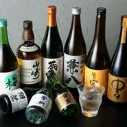 グラスでも、ボトルでも、好みで楽しめる焼酎