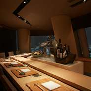 寿司カウンター