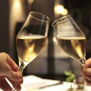 種類豊富なお酒をご用意。
※写真はイメージです。