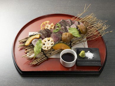 雪室熟成国産牛のステーキ（150g）』