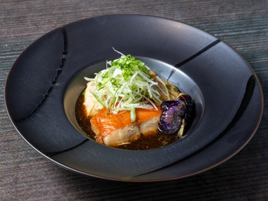 金目鯛とお野菜の煮付け