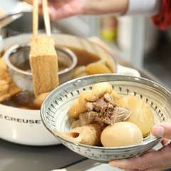 自慢のおでんに季節限定のお酒も。シーズン問わず楽しめるお店