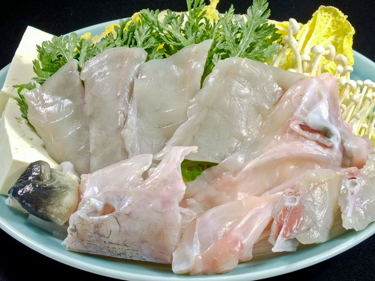 ビクビク活き〆ふぐの『てっちり』