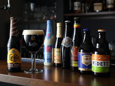 厳選生ビール＆世界のボトルビールを楽しめるビアバー