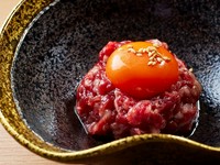 極上霜降り大トロ馬肉ユッケ