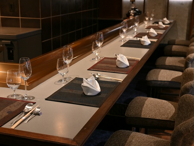 カウンター席がある