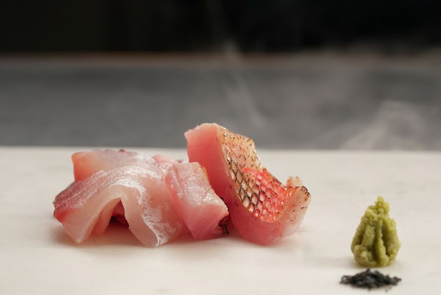 旬の魚を、さらに旨みたっぷりに。『熟成刺身』　