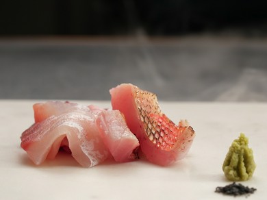 旬の魚を、さらに旨みたっぷりに。『熟成刺身』　