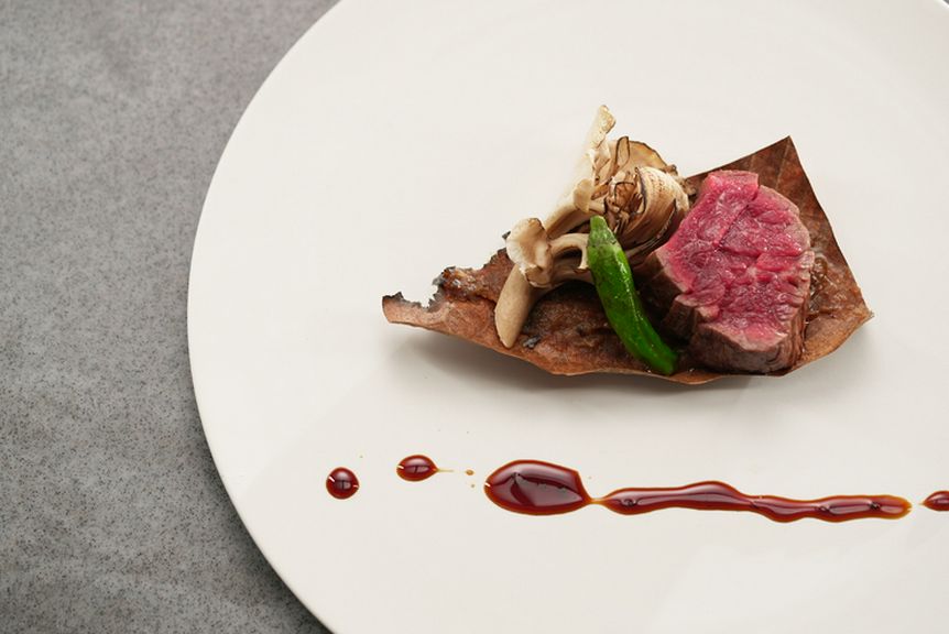 上質な肉の旨みを味わう『黒毛和牛　ヒレ』