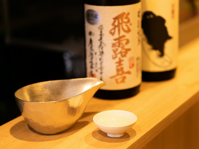 日本酒にこだわっている