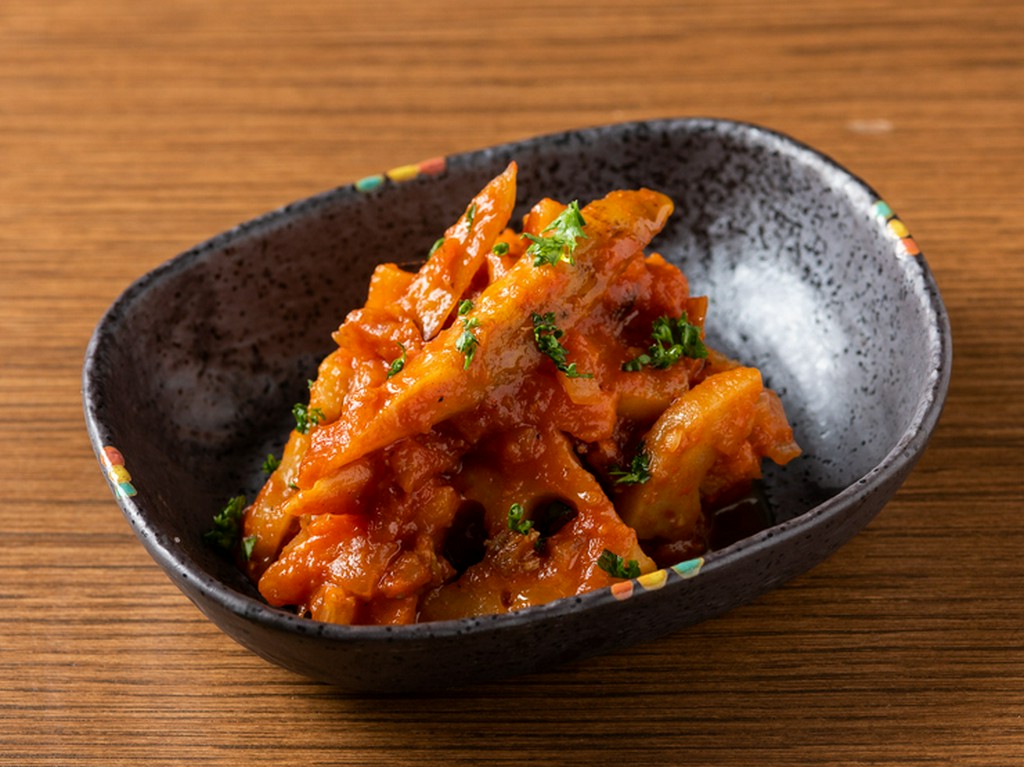 根菜アラビアータ