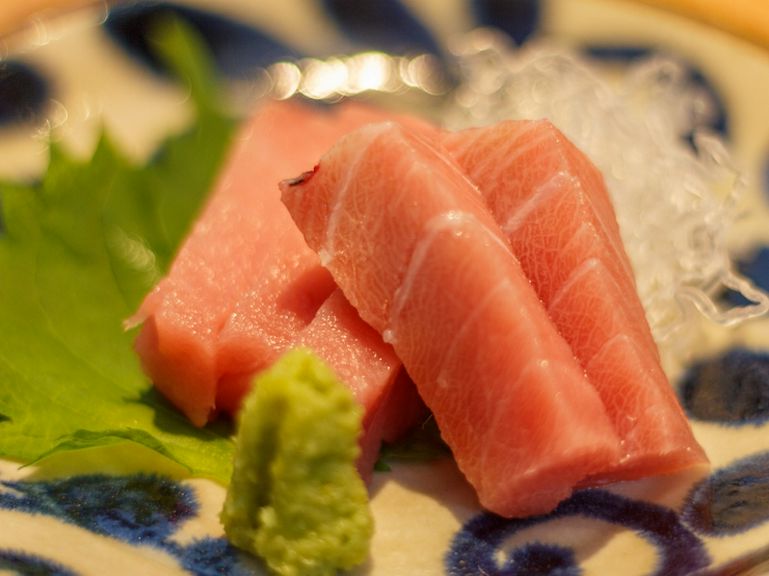 マグロの刺身