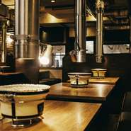 シンプルでありながら、温かく洗練されたスタイリッシュな空間でデートでご利用いただくお客様も多いです。
