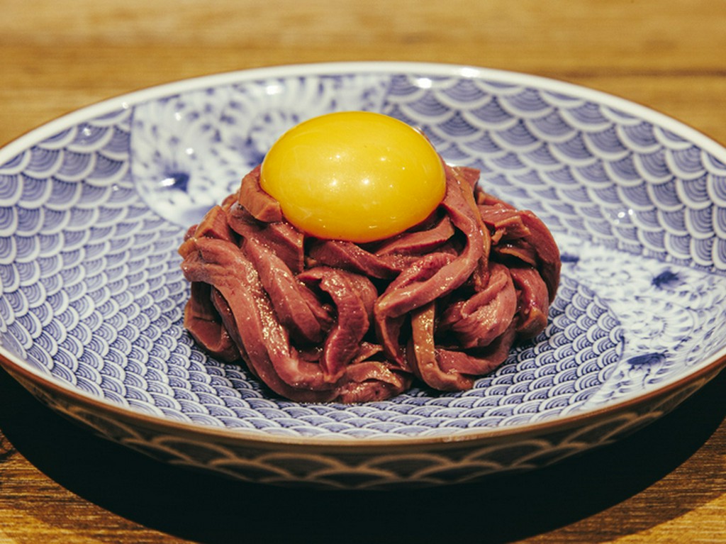 極上月見ハツユッケ