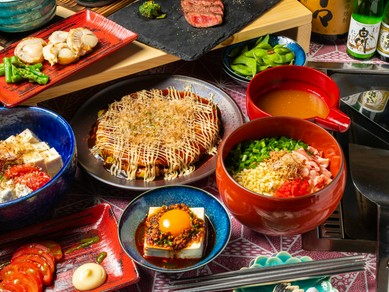 和の空間で楽しい一時。女子会利用にもオススメ