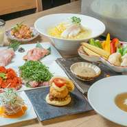 鬼つねが厳選した鶏焼肉を存分にお楽しみいただけるコース。